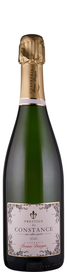 Crémant de Bourgogne Blanc de Noirs Prestige de Constance - ohne Schwefelzugabe 2020 Biowein - FR-BIO-01 - Dangin, Bruno