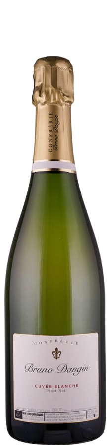 Crémant de Bourgogne Blanc de Noirs Cuvée Blanche 2020 Biowein - FR-BIO-01 - Dangin, Bruno