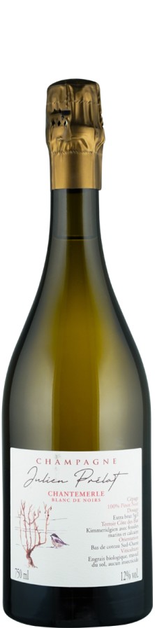 Champagne Blanc de Noirs extra brut Chantemerle - Prélat, Julien