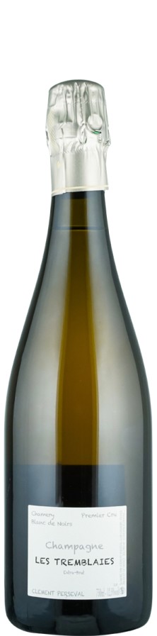 Champagne Premier Cru Millésime Blanc de Noirs extra brut Les Tremblaies 2016 Biowein - FR-BIO-01 - Perseval, Clément