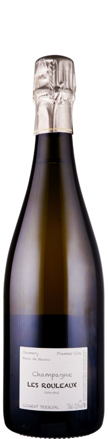 Champagne Premier Cru Blanc de Blancs extra brut Les Rouleaux 2016 Biowein - FR-BIO-01 - Perseval, Clément