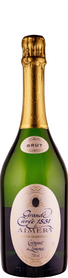 Crémant de Limoux brut Aimery Grande Cuvée 1531 - Sieur d' Arques Crémant de Limoux brut Aimery Grande Cuvée 1531 - Sieur d' Arques