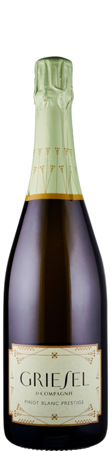 Pinot Blanc Prestige brut nature Sekt - traditionelle Flaschengärung 2020 - Griesel & Compagnie Pinot Blanc Prestige brut nature Sekt - traditionelle Flaschengärung 2020 - Griesel & Compagnie