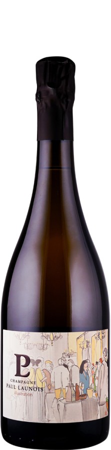 Champagne Grand Cru Blanc de Blancs brut nature Illustration No. 5 - Launois, Paul