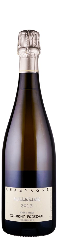 Champagne Millésime Premier Cru extra brut 2013 Biowein - FR-BIO-01 - Perseval, Clément