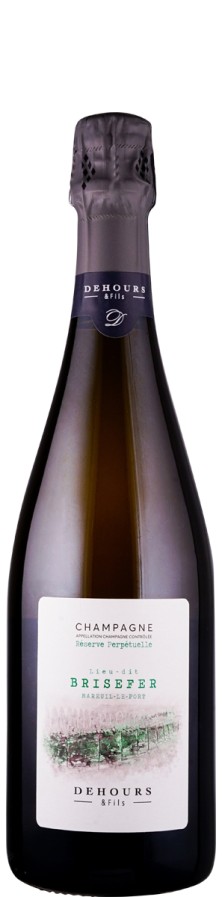 Champagne Blanc de Blancs extra brut Lieu-dit Brisefer Réserve Perpétuelle - Dehours et Fils
