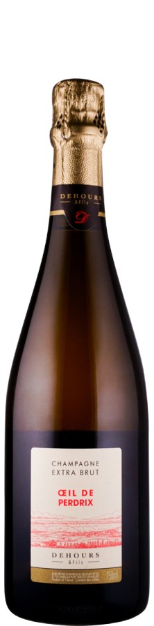 Champagne Rosé extra brut Oeil de Perdrix 2021 - Dehours et Fils Champagne Rosé extra brut Oeil de Perdrix 2021 - Dehours et Fils