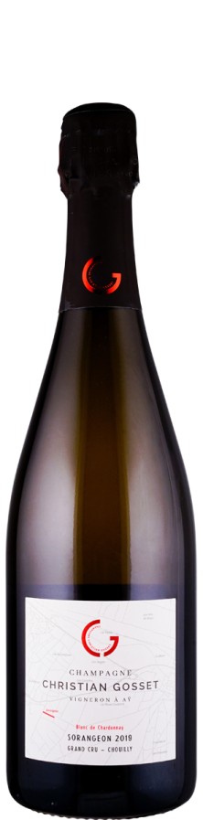 Champagne Grand Cru Millésime Blanc de Blancs brut nature Sorangeon 2019 - Gosset, Christian Champagne Grand Cru Millésime Blanc de Blancs brut nature Sorangeon 2019 - Gosset, Christian