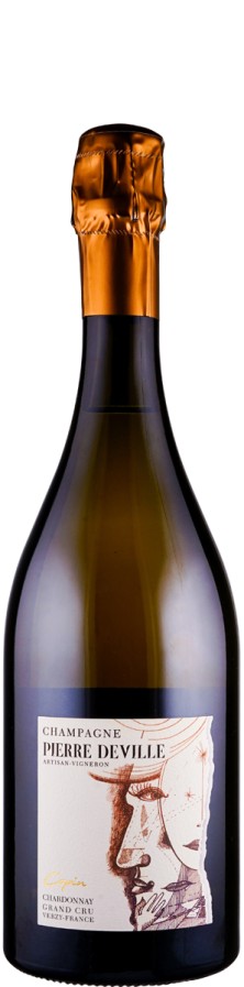 Champagne Blanc de Blancs Grand Cru extra brut Copin Chardonnay 2018 - Corbeaux, Alban / Deville, Pierre Champagne Blanc de Blancs Grand Cru extra brut Copin Chardonnay 2018 - Corbeaux, Alban / Deville, Pierre