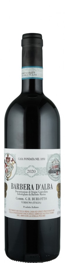 Barbera d'Alba 2023 - Burlotto, Commendatore G. B. Barbera d'Alba 2023 - Burlotto, Commendatore G. B.