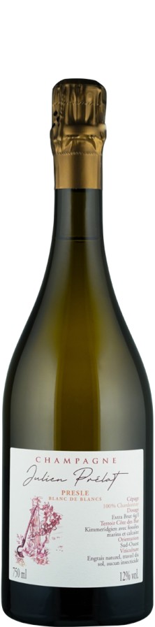 Champagne Blanc de Blancs extra brut Presle - Prélat, Julien Champagne Blanc de Blancs extra brut Presle - Prélat, Julien