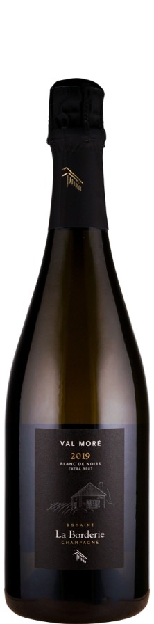 Champagne Millésime Blanc de Noirs extra brut Cuvée Val Moré 2019 - La Borderie Champagne Millésime Blanc de Noirs extra brut Cuvée Val Moré 2019 - La Borderie