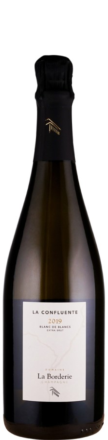 Champagne Blanc de Blancs extra brut La Confluente 2019 - La Borderie Champagne Blanc de Blancs extra brut La Confluente 2019 - La Borderie