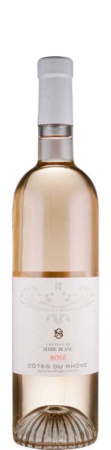 Côtes du Rhone Rosé 2024 - Château de Serre-Blanc Côtes du Rhone Rosé 2024 - Château de Serre-Blanc