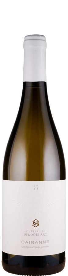Cairanne Blanc 2023 Biowein - FR-BIO-01 - Château de Serre-Blanc Cairanne Blanc 2023 Biowein - FR-BIO-01 - Château de Serre-Blanc
