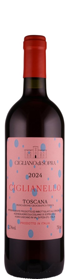 Toscana Rosso Ciglianello 2024 Biowein - IT-BIO-004 - Cigliano di Sopra