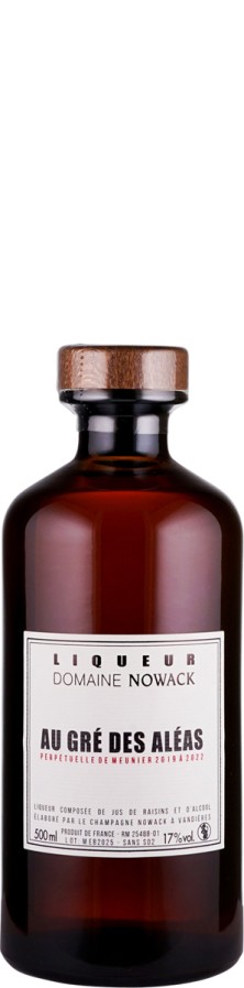Ratafia Champenois Au Gré des Aléas   - Domaine Nowack