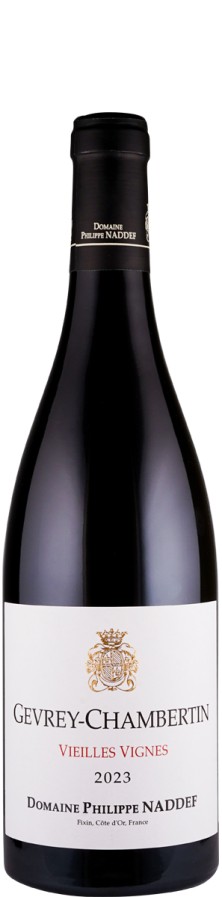 Gevrey-Chambertin Rouge Vieilles Vignes 2023 - Domaine Philippe Naddef Gevrey-Chambertin Rouge Vieilles Vignes 2023 - Domaine Philippe Naddef