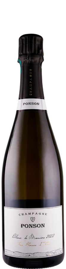 Champagne Premier Cru Blanc de Meunier brut nature Les Plaines   - Ponson, Maxime