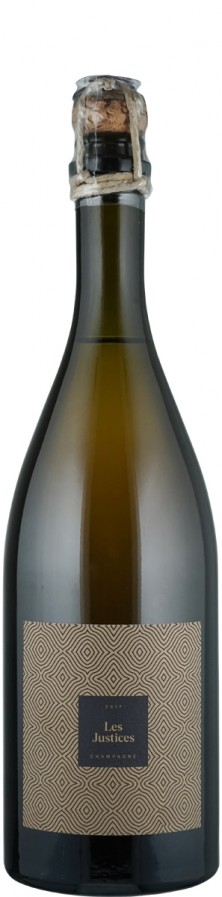 Champagne Blanc de Noirs brut nature Les Justices 2019 Biowein - FR-BIO-01 - Bourgeois Diaz