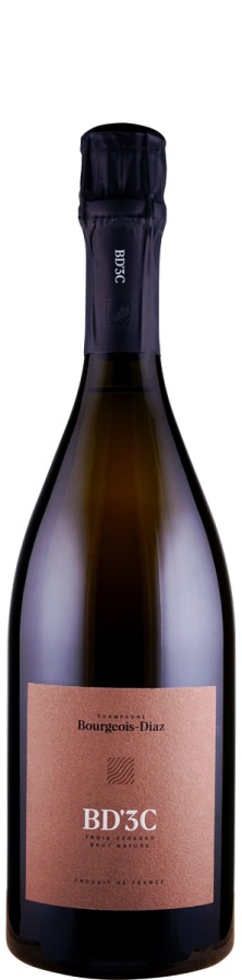 Champagne brut nature 3C- trois cepages - Basis 2022  Biowein - FR-BIO-01 - Bourgeois Diaz