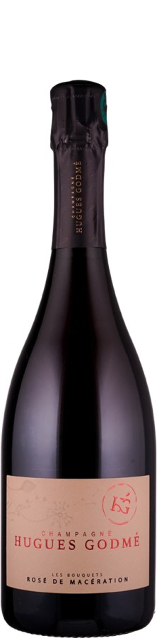 Champagne Premier Cru Rosé brut nature Rosé de Macération 2018 Biowein - FR-BIO-01 - Godmé, Hugues