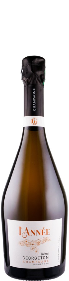 Champagne Premier Cru Millésime extra brut L'Année 2020 Biowein - FR-BIO-01 - Georgeton, Remi