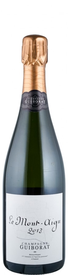 Champagne Grand Cru Millésimé Blanc de Blancs brut nature Le Mont Aigu 2018  - Guiborat