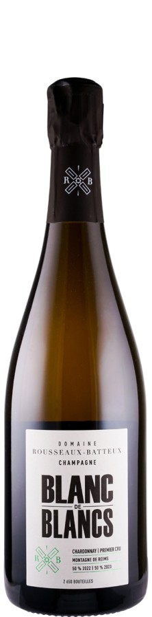 Champagne Premier Cru Blanc de Blancs extra brut    - Rousseaux-Batteux