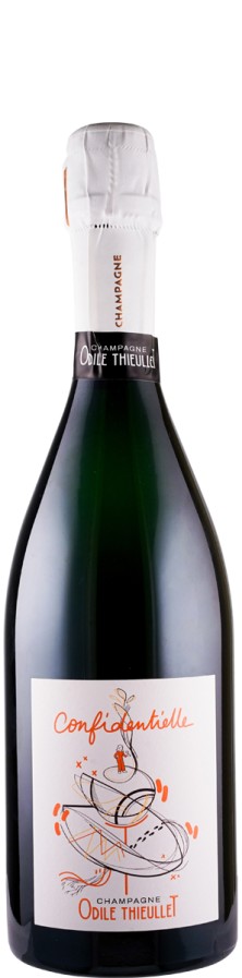 Champagne Blanc de Noirs extra brut Confidentielle 2022  - Thieullet, Odile