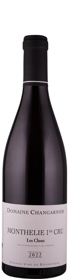 Monthelie Premier Cru Les Clous 2023 Biowein - FR-BIO-01 - Domaine Changarnier