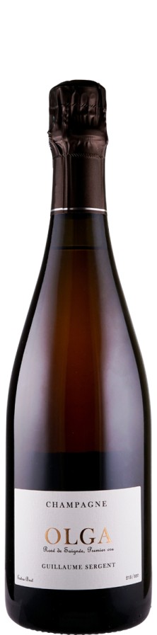 Champagne Premier Cru Rosé de Saignée extra brut Olga 2019  - Sergent, Guillaume