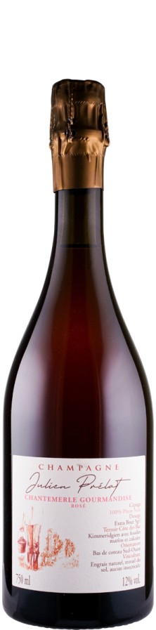 Champagne Rosé extra brut Chantemerle Gourmandise 2023  - Prélat, Julien