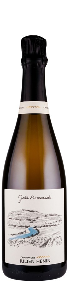 Champagne Blanc de Blancs extra brut La Jolie Promenade   - Hénin, Julien