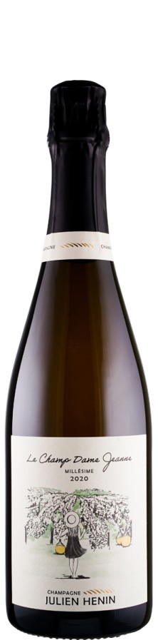Champagne Millésime Blanc de Blancs brut nature Le Champ Dame Jeanne 2020  - Hénin, Julien