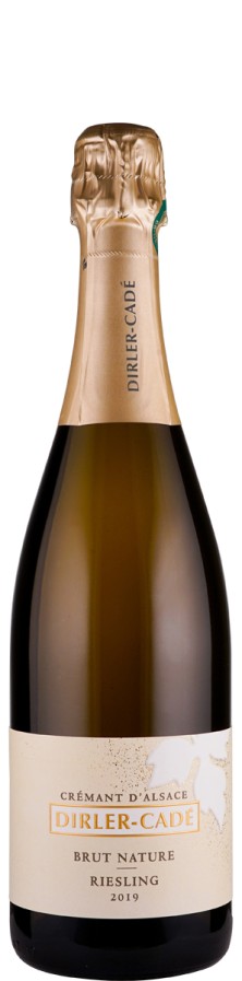 Crémant d'Alsace Riesling brut nature  2019 Biowein - FR-BIO-01 - Domaine Dirler-Cadé