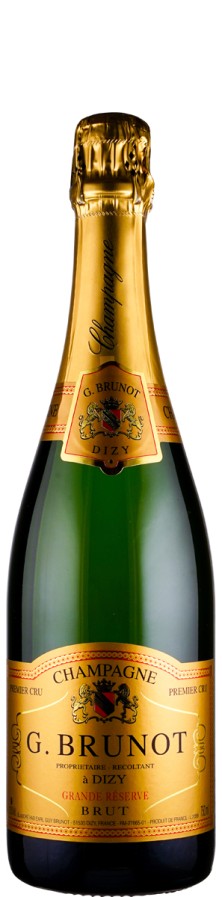 Champagne Premier Cru brut Grande Réserve  - 4. Platz SZ-Magazin-Champagner-Test   - Brunot, Guy