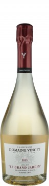 Champagne Millésime Grand Cru Blanc de Blancs brut nature Le Grand Jardin 2015  Domaine Vincey für den Preis von 82,90€